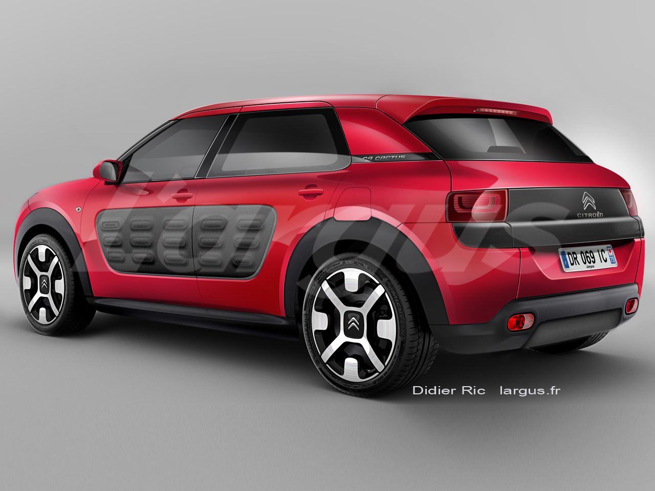 Photo 2 - Tous les secrets de la future Citron C4 Cactus (2014) en vido -  L'Argus