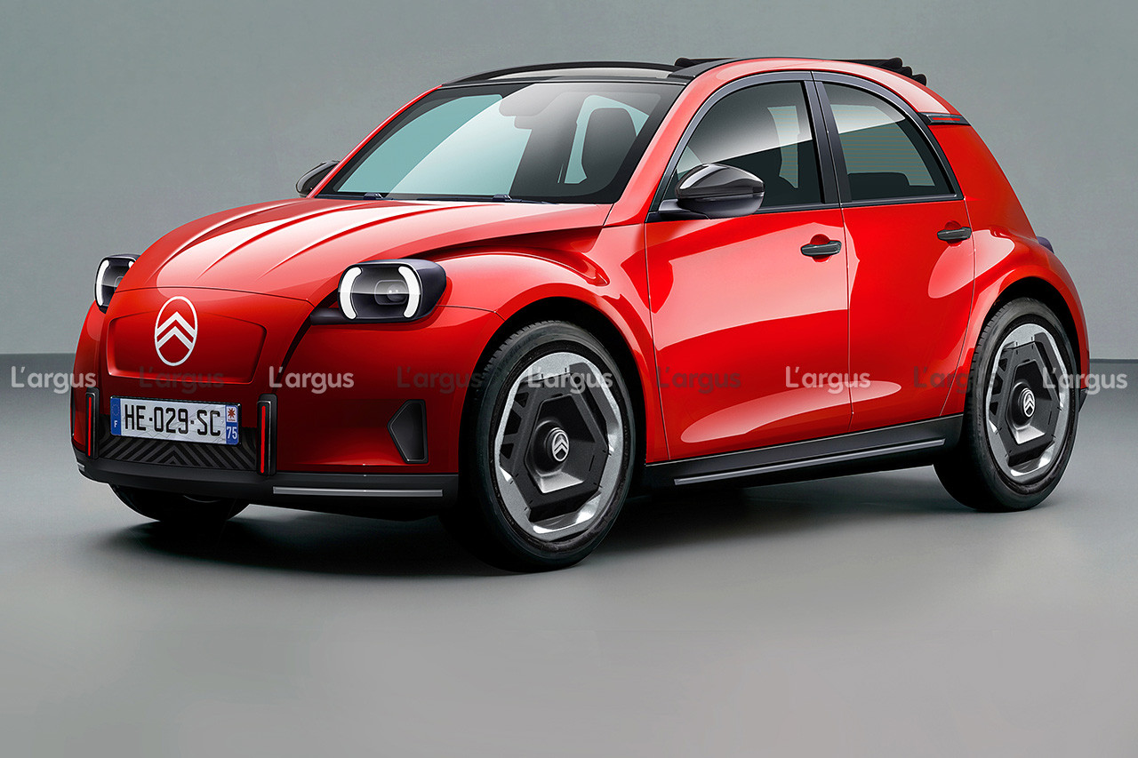 Primicia: el futuro citroën 2cv (2028). Cómo este coche eléctrico urbano de 15. 000 € está llamado a reinventar el mito.