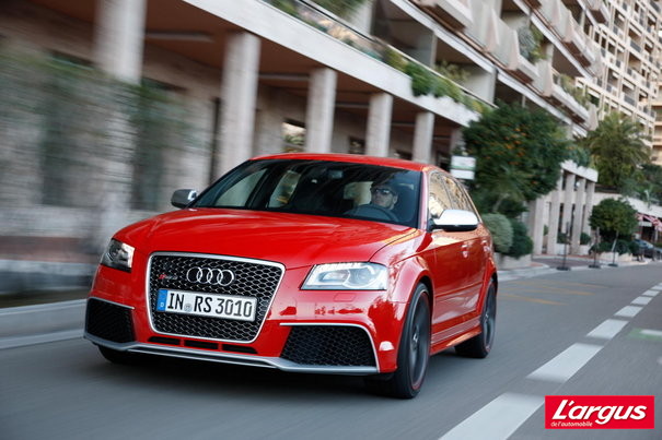 Essai Audi RS3 Sportback (2011) : 340 chevaux ! - L'argus
