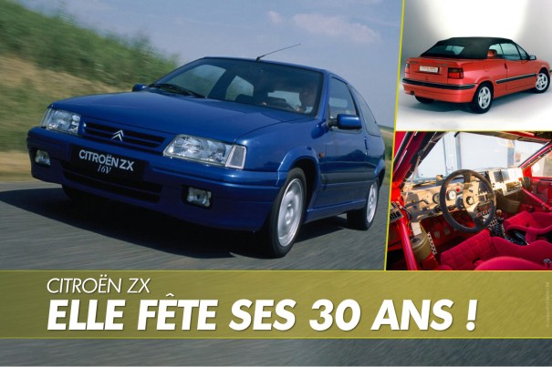Citroën ZX (1991-1998). Retour sur la carrière d'une trentenaire
