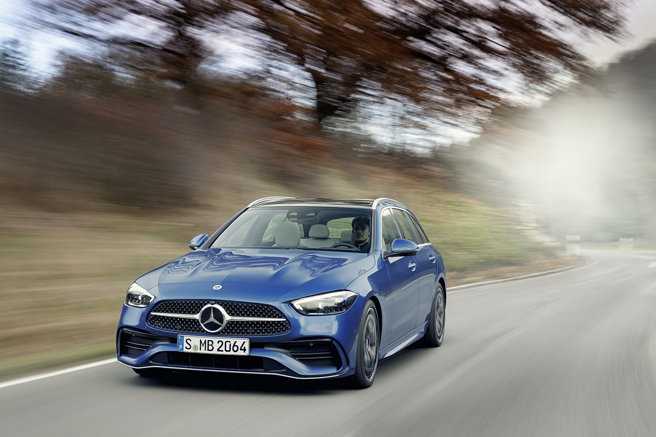 Photo 2 - Nouvelle Mercedes Classe C (2021). Le break fait de la ...