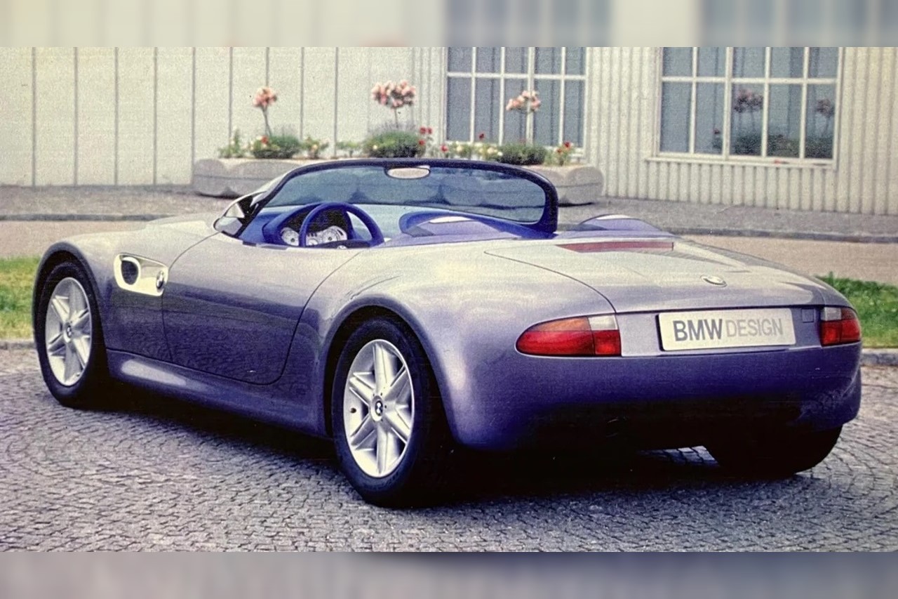 BMW dévoile des croquis insolites du roadster Z3 issus de ses archives ...