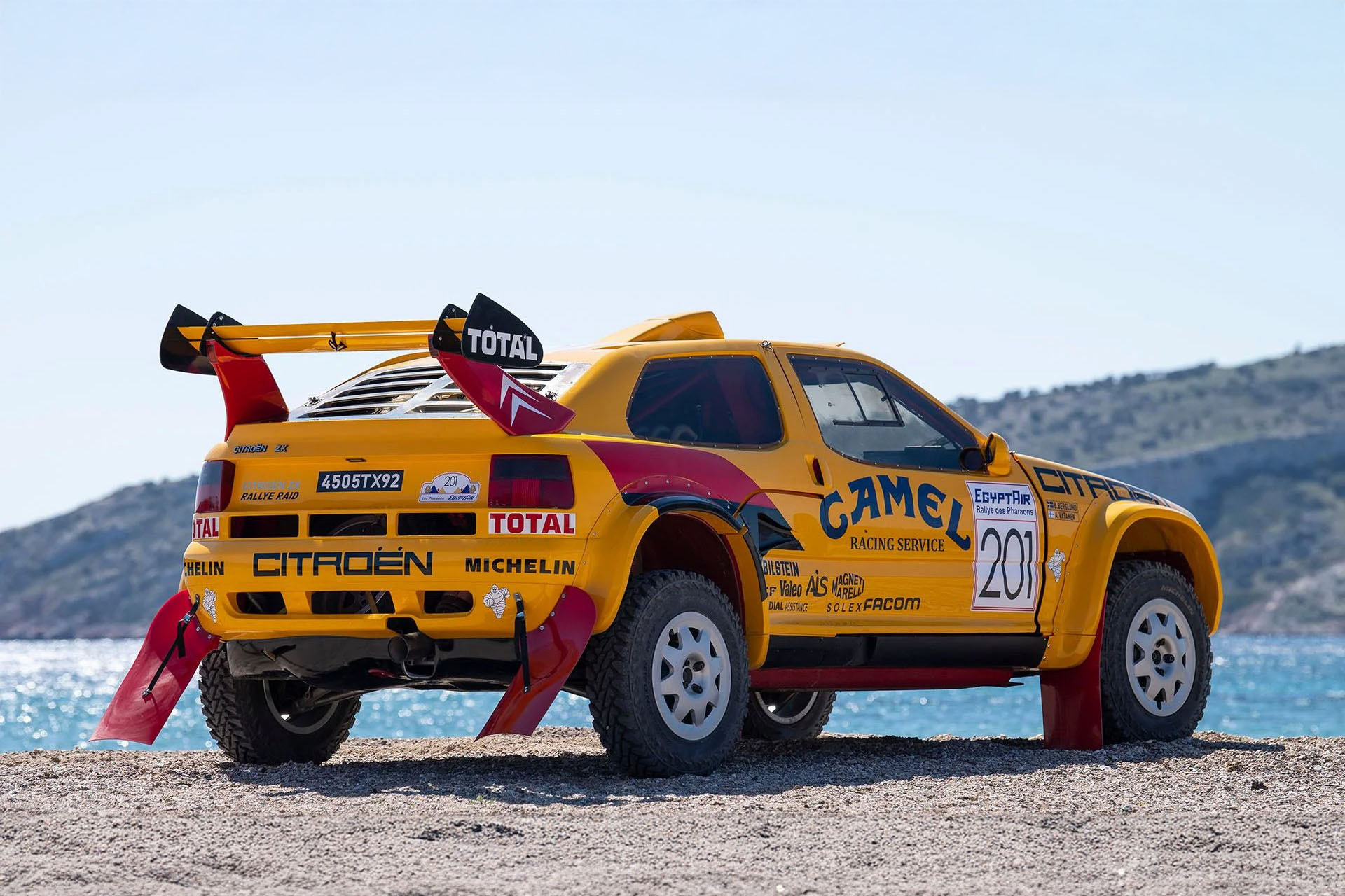 Une Citroën ZX Rallye Raid d'Ari Vatanen aux enchères au concours