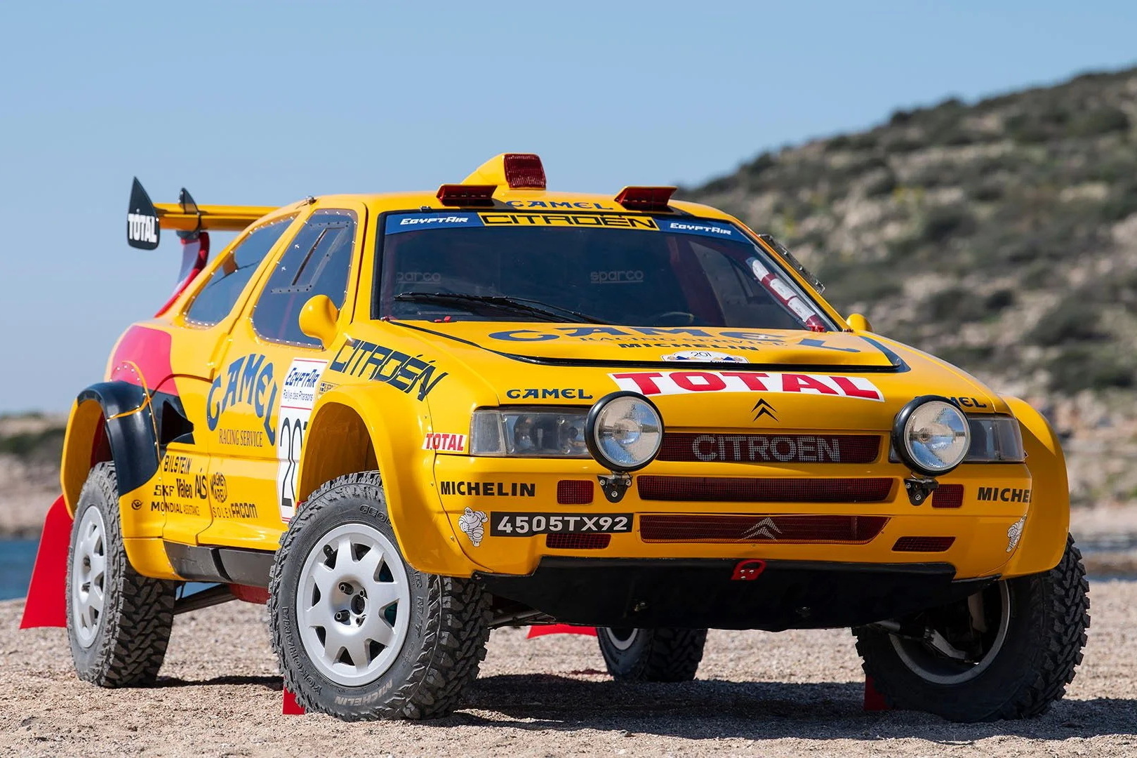 Une Citroën ZX Rallye Raid d'Ari Vatanen aux enchères au concours