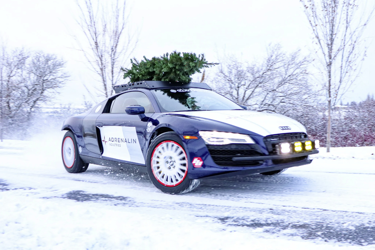 Insolite. Une Audi R8 transformée en voiture de rallye - L'argus