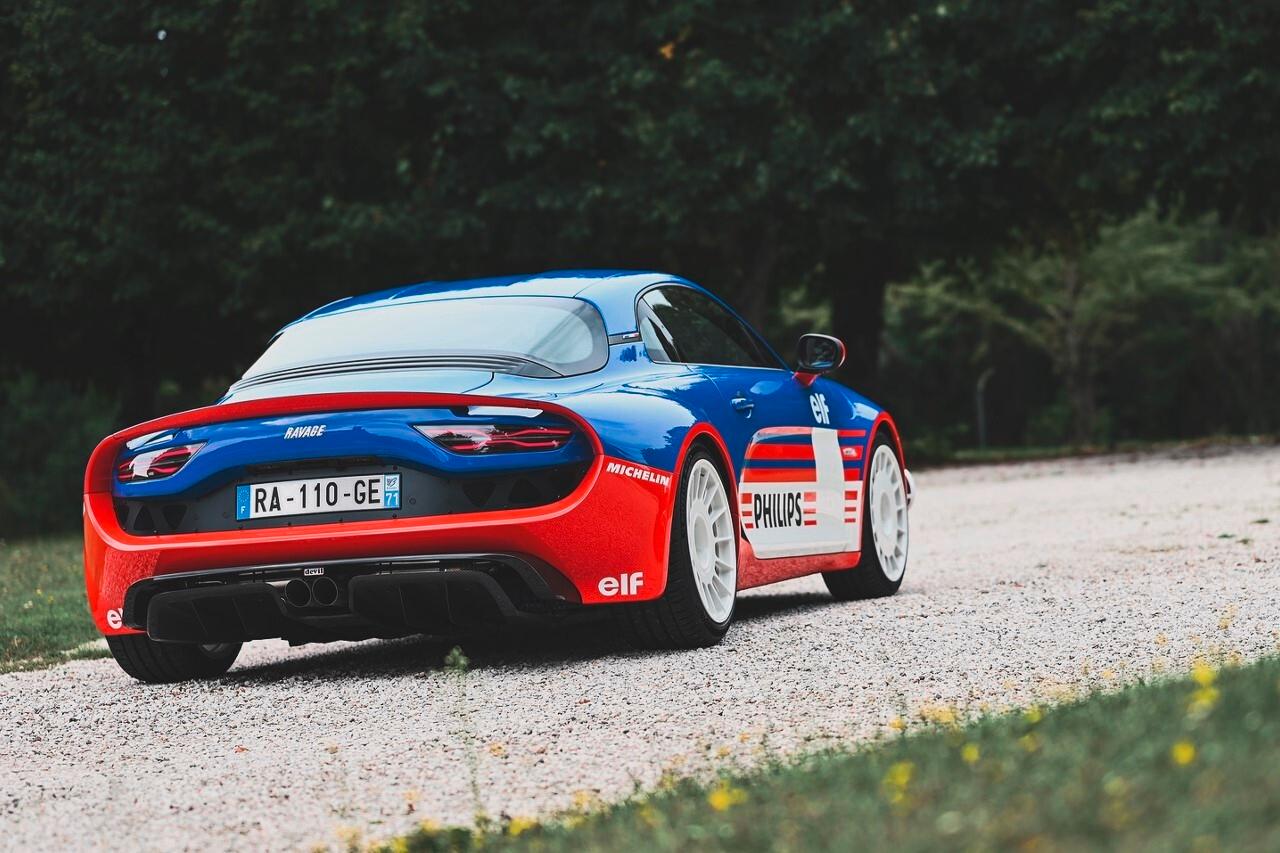 Une Alpine A110 Ravage Groupe 4 aux couleurs d’une célèbre Renault 5 ...