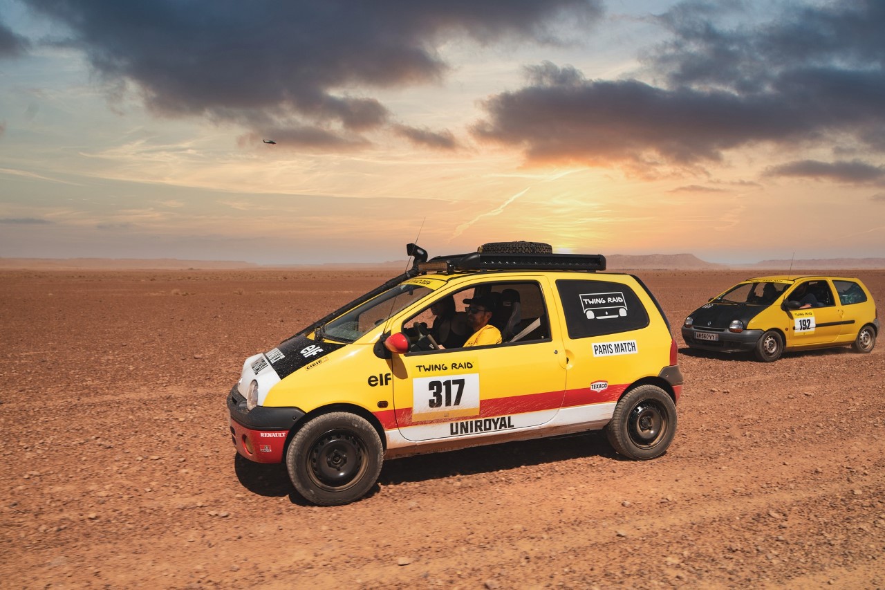 Twing Twing Raid. Un rallye réservé à la Renault Twingo 1 pour ses 30 ans - L ...