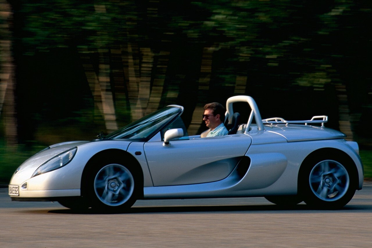 Diaporama et photos - Renault Sport Spider (1995). Le radical speedster ...