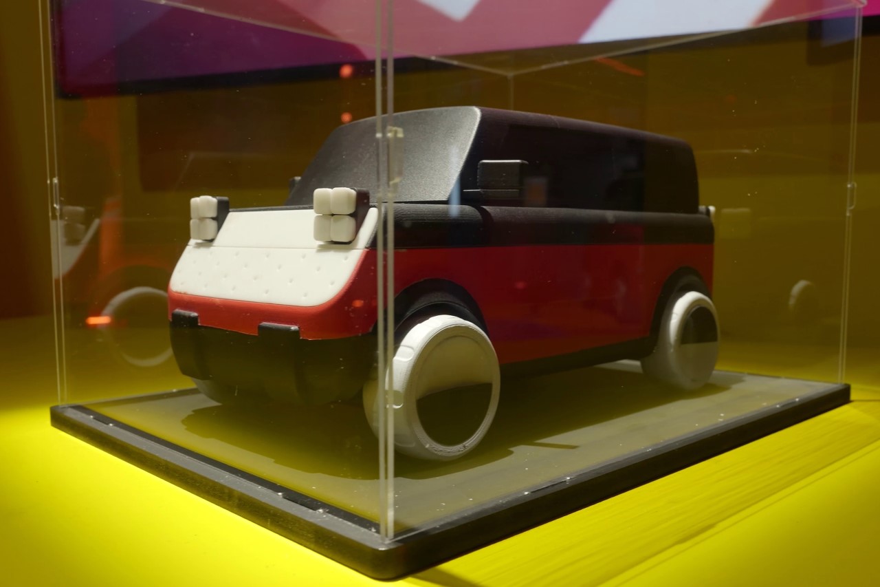 Físicamente, el ippo todavía solo existe como una maqueta a pequeña escala.