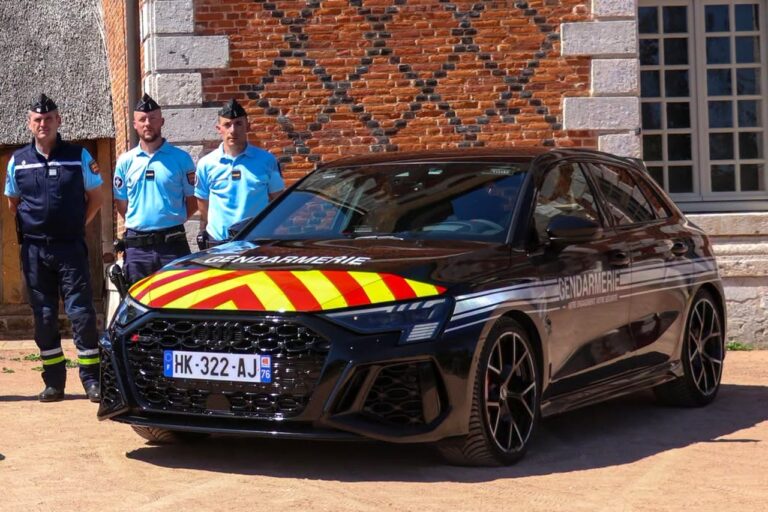 Gendarmerie. Une Audi RS3 Sportback de 400 ch pour une brigade rapide de Normandie
