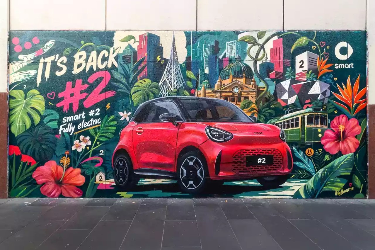 Fresque Smart #2 de Melbourne