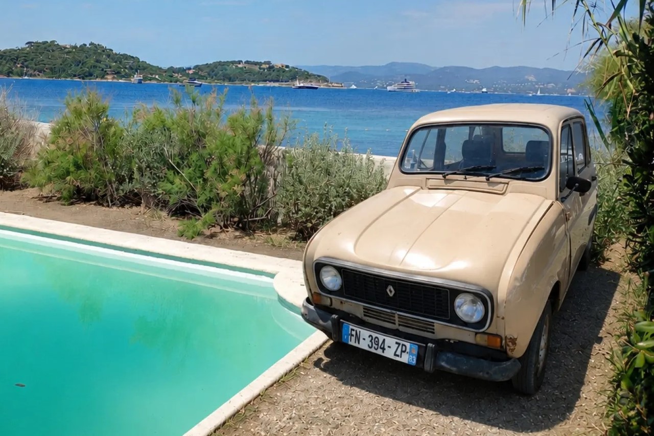 Renault 4 (1976). La 4L de Brigitte Bardot est à vendre